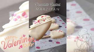 Make This Chocolate Treat For Valentine’s  Marsepein Recept [upl. by Somerville286]