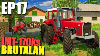 BRUTALAN IMT 5170 NOVI TRAKTOR NA FARMI   STARO IMANJE EP17 wMarinija [upl. by Trebmal]