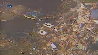 Possible tornado ravages parts of Florida Panhandle [upl. by Yknarf989]