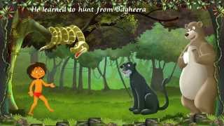 Jungle Book An interactive story book for childern in english [upl. by Katzir188]