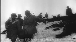 Historic Archival Stock Footage WWII  US Completes Occupation of Attu Island [upl. by Elman]