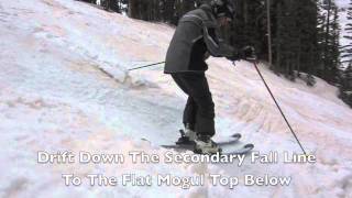 Learn To Ski Moguls  Green Line Mogul Skiing Technique Demo [upl. by Fisher]