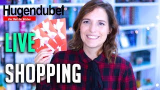 LIVE BUCH SHOPPING bei HUGENDUBEL  Mein Mann kauft Bücher ein  Haul amp Gewinnspiel  melodyofbooks [upl. by Orteip]