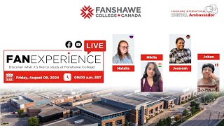 FANExperience LIVE  August 2024  Study in Canada Tips Tricks and Insights [upl. by Leandra660]