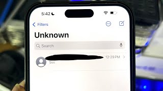 ANY iPhone How To Access Junk Messages [upl. by Lleddaw976]