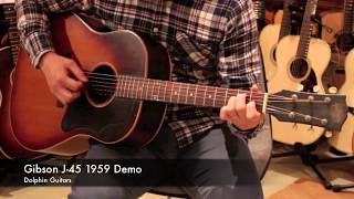 Gibson J45 1959 Demo [upl. by Prudhoe]