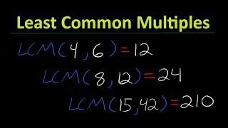 INTRODUCTION TO LEAST COMMON MULTIPLES [upl. by Eisnil934]