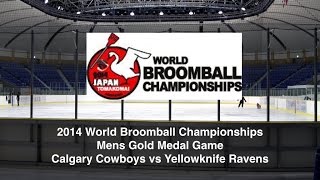 2014 World Broomball Championship Mens Game [upl. by Leterg570]