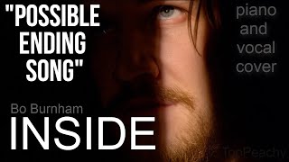 Bo Burnham INSIDE  Goodbye Possible Ending Song  piano tutorialvocal cover [upl. by Leugimesoj]