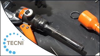 How to service hydraulic crimping and press tools YCP120C and YCP240C [upl. by Sakiv]