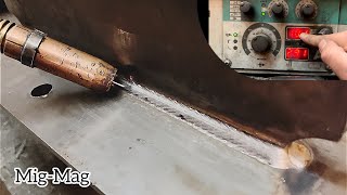 why no welders talk about this Simple MIGMAG Welding Technique [upl. by Maximilian]