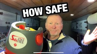 How to use a safefill LPG bottle correctly [upl. by Ehudd979]