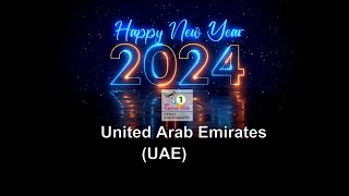 Live UAE 2024  UAEs Ras AlKhaimah welcomes New Year with stunning fireworks display [upl. by Mcfadden873]