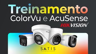 Treinamento ColorVu e Acusense  Hikvision  Satis Academy [upl. by Drofnats]