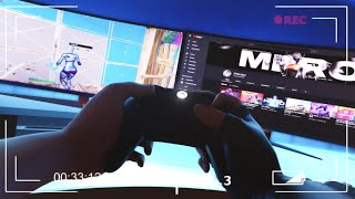 New BEST Fortnite Controller SettingsSensitivity  Handcam [upl. by Harias387]