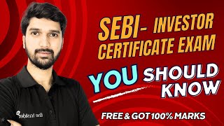 SEBI Investor Certification Examination by NISM How to enroll for FREE amp syllabus I GOT 99 ✅ [upl. by Isolt]