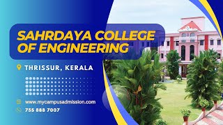 Sahrdaya College of Engineering amp Technology  Thrissur  Engineering Colleges in Kerala [upl. by Nerrual]