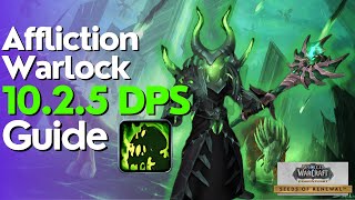 Affliction Warlock 102  1025 Beginner Guide for Raid amp M [upl. by Asyla]