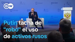 El presidente ruso reacciona al plan de asistencia aprobado por el G7 para Ucrania [upl. by Noam78]