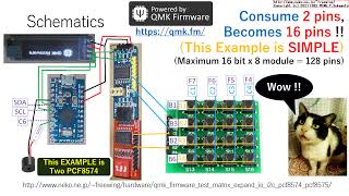 Tutorial How to Expand IO in QMK firmware with Pro Micro Using I2C GPIO Expander [upl. by Kirkwood]