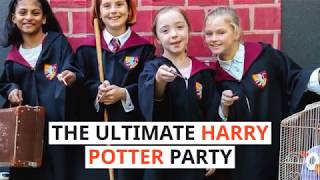 The Ultimate Harry Potter Party  Food Activity amp Party Decor Ideas [upl. by Gina]