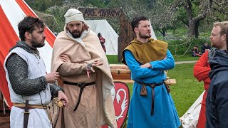 The Medieval Fayre Glastonbury Abbey 2024 [upl. by Suqram]