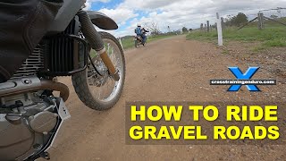 How to ride gravel roads cornering braking body position and bike setup︱Cross Training Adventure [upl. by Yursa215]