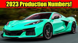 Production Numbers for the C8 Stingray and Z06 [upl. by Gillette]