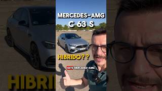 Sí el nuevo MercedesAMG C63 es un Coche HÍBRIDO y se enchufa [upl. by Jun360]