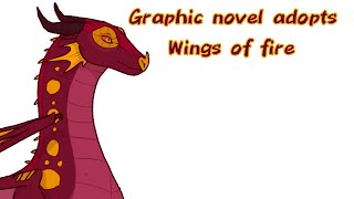 Wings of fire adoptables Graphic noble style open [upl. by Gerc]