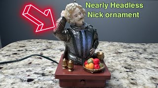 Hallmark Harry Potter Nearly Headless Nick ornament Demo and review [upl. by Almeda]