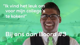 Steward Samuel maakt kapsalon aan boord  Bij ons aan Boord 3  Transavia [upl. by Ellenij]