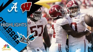 Alabama vs Wisconsin  COLLEGE FOOTBALL HIGHLIGHTS  9142024  Big Ten on NBC Sports [upl. by Nnywg64]