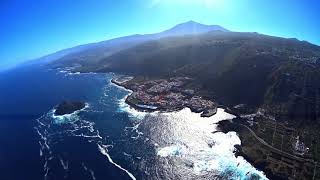 VSC  Garachico el Roque y el mar  Paisajes de Tenerife HD [upl. by Ydde]