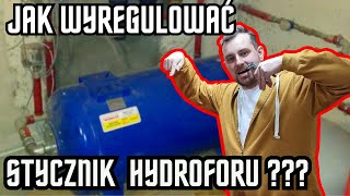 Jak wyregulować włącznik hydroforu  Poradnik Hydraulika instalacjawodna [upl. by Itaws940]