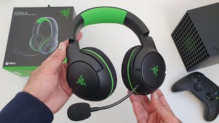 BEST Xbox Wireless Headset Under 100  Razer Kaira Unboxing and Setup Review [upl. by Henke923]