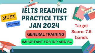 ielts reading practice test with answers  30 january 2024 [upl. by Nievelt]