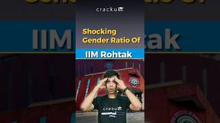 Shocking Gender Ratio of IIM Rohtak 😲😱 [upl. by Brinna]