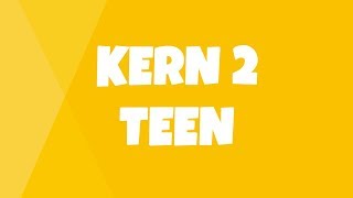 Leren Lezen Eerste Leerjaar  Woorden flitsen  Veilig en Vlot Kern 2  Teen [upl. by Sharona824]