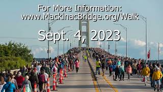 2023 Mackinac Bridge Walk Options Video [upl. by Nahgaem898]