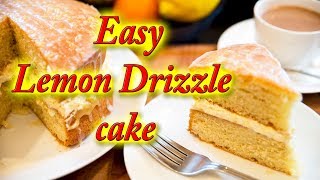 Lemon drizzle cake and Lemon curd easy step by step instructions [upl. by Bryana761]