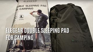 Elegear Double Sleeping Pad for Camping DEMO amp Review [upl. by Muriel]