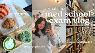 STUDY VLOG  med school exams productive but realistic study days in my life [upl. by Averil]