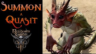 Baldurs Gate 3 Summon a Quasit for ANY class [upl. by Juline]