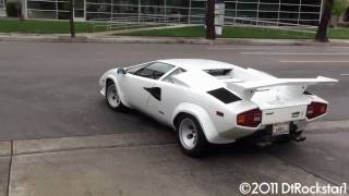 Lamborghini Countach Great Sound [upl. by Eneleoj]