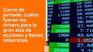 Cierre de mercados del 31 de julio  Canal E [upl. by Burch]