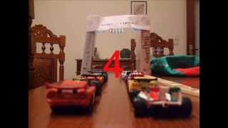 My Cars 2 World Grand Prix Stop Motion Race [upl. by Edithe]