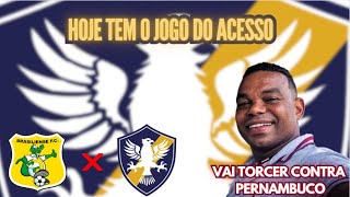 Brasiliense x Retrô  Carlinhos Bala Vai Torcer Contra Pernambuco  Confira o Vídeo [upl. by Attelrahs]