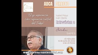 ADCA DIRECTO quotEl Yo experiencia como referencia central del Trabajoquot [upl. by Lorrimor]