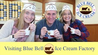 Visiting Blue Bell Ice Cream Factory 112017 [upl. by Arema]